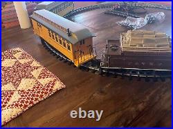 Bachmann -Big Haulers -G Scale -Gold Hill Express, Electric Train Set-tested