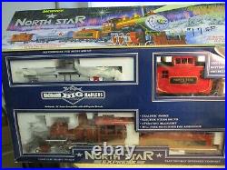 Bachmann Big Haulers G Scale North Star Express Complete Train SET #90018BOXED