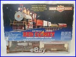 Bachmann Big Haulers G Scale RED COMET Train Set 90012 460 Steam Loco Great Cond