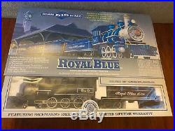 Bachmann Big Haulers G Scale Royal Blue Train Set