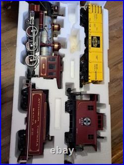 Bachmann Big Haulers G scale ATSF steam train set