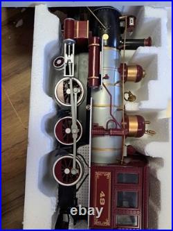 Bachmann Big Haulers G scale ATSF steam train set