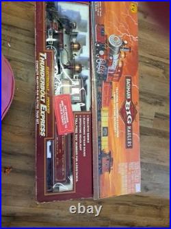 Bachmann Big Haulers G scale ATSF steam train set