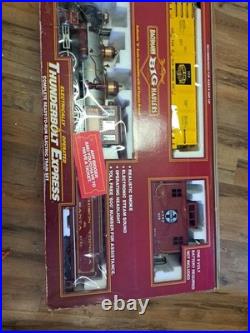 Bachmann Big Haulers G scale ATSF steam train set