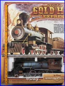 Bachmann Big Haulers Gold Hill Express G Scale Electric Train Set 90057 NEW