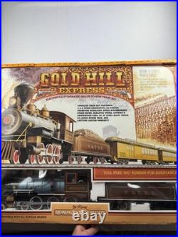Bachmann Big Haulers Gold Hill Express G Scale Electric Train Set 90057 NEW
