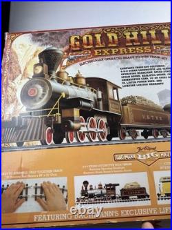 Bachmann Big Haulers Gold Hill Express G Scale Electric Train Set 90057 NEW