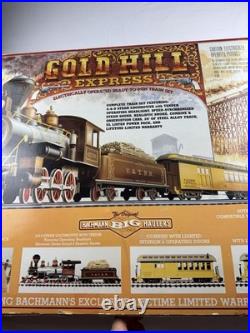 Bachmann Big Haulers Gold Hill Express G Scale Electric Train Set 90057 NEW