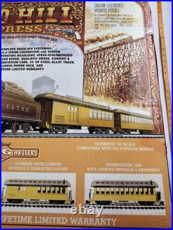Bachmann Big Haulers Gold Hill Express G Scale Electric Train Set 90057 NEW