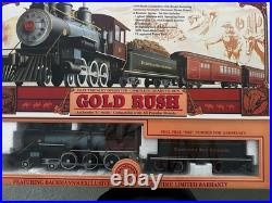 Bachmann Big Haulers Gold Rush G Scale 4-6-0 Train Set with Original Box & Shipper