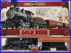 Bachmann Big Haulers Gold Rush G Scale 4-6-0 Train Set with Original Box & Shipper