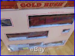 Bachmann Big Haulers Gold Rush G Scale Electric Train Set 90022 Nice Big