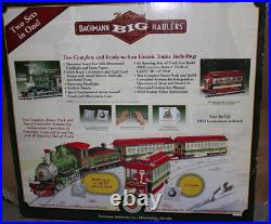 Bachmann Big Haulers Holiday Special Train & Trolley Set WithDVD & Manual Complete