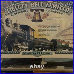 Bachmann Big Haulers Liberty Bell Limited G Scale Train Set 58616 Incomplete