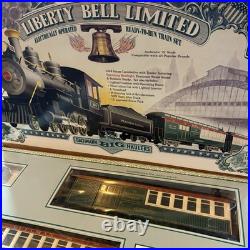 Bachmann Big Haulers Liberty Bell Limited G Scale Train Set 58616 Incomplete