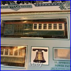 Bachmann Big Haulers Liberty Bell Limited G Scale Train Set 58616 Incomplete