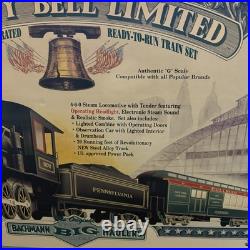 Bachmann Big Haulers Liberty Bell Limited G Scale Train Set 58616 Incomplete
