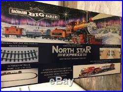 Bachmann Big Haulers North Star Express G Scale Train Set Great Condition