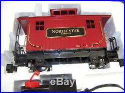 Bachmann Big Haulers North Star Express G Scale Train Set Mint In Damaged Box
