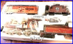 Bachmann Big Haulers Pioneer 4-6-0 steam smoke Locomotive Train Set G Scale