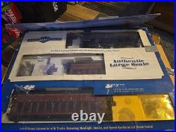 Bachmann Big Haulers Pioneer 4-6-0 steam smoke Locomotive Train Set G Scale Bachmann Big Haulers Pioneer 4-6-0 steam smoke Locomotive Train Set G Scale