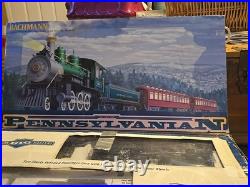 Bachmann Big Haulers Pioneer 4-6-0 steam smoke Locomotive Train Set G Scale Bachmann Big Haulers Pioneer 4-6-0 steam smoke Locomotive Train Set G Scale