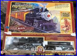 Bachmann Big Haulers Prospector Train Set Gold Rush 150th with Smoke & Sound Bachmann Big Haulers Prospector Train Set Gold Rush 150th with Smoke & Sound