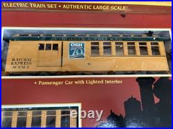 Bachmann Big Haulers Prospector Train Set Gold Rush 150th with Smoke & Sound