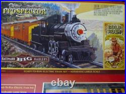 Bachmann Big Haulers Prospector Train Set Gold Rush 150th with Smoke & Sound