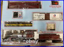 Bachmann Big Haulers Red Comet G Scale Train Set with 4-6-0 AT&SF Steam Locomotive