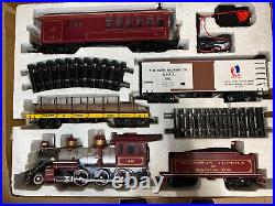 Bachmann Big Haulers Red Comet G Scale Train Set with 4-6-0 AT&SF Steam Locomotive
