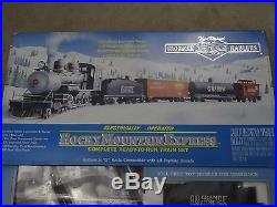 Bachmann Big Haulers Rocky Mountain Express 90015 G Scale Electric Train Set NIB