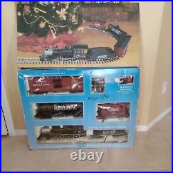 Bachmann Big Haulers Rocky Mountain Express Complete G-Scale Electric Train Set