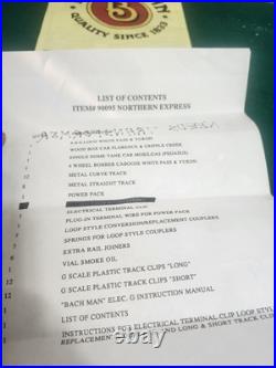 Bachmann Big Haulers Rocky Mountain Express G-Scale Electric Train Set