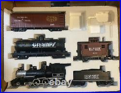 Bachmann Big Haulers Rocky Mountain Express G-Scale Electric Train Set Incomplet