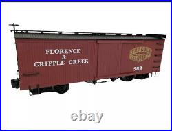 Bachmann Big Haulers Rocky Mountain Express G-Scale Electric Train Set Incomplet