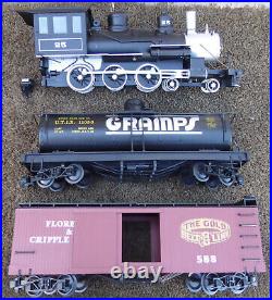Bachmann Big Haulers Rocky Mountain Express G-Scale Electric Train Set READ
