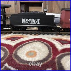 Bachmann Big Haulers Rocky Mountain Express G-Scale Electric Train Set READ