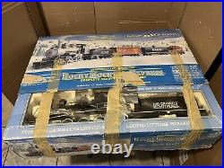 Bachmann Big Haulers Rocky Mountain Express G Scale Train Set #90015 Untested