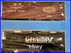 Bachmann Big Haulers Rocky Mountain Express G-Scale Train Set. Read