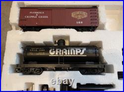 Bachmann Big Haulers Rocky Mountain Express G-Scale Train Set. Read