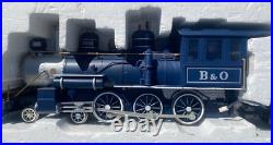 Bachmann Big Haulers Royal Blue 90016 G-Scale Light/Sound/Smoke Train Set Tested