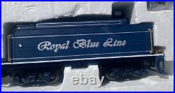 Bachmann Big Haulers Royal Blue 90016 G-Scale Light/Sound/Smoke Train Set Tested