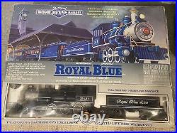 Bachmann Big Haulers Royal Blue G Scale Electric Model Railroad Set Untested