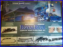 Bachmann Big Haulers Royal Blue G Scale Electrically Operated 90016 Train Set