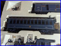 Bachmann Big Haulers Royal Blue G Scale Ready-to-Run Train Set B&O Loco #90016