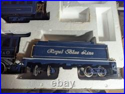 Bachmann Big Haulers Royal Blue G Scale Ready-to-Run Train Set B&O Loco #90016