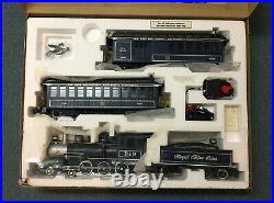 Bachmann Big Haulers Royal Blue G Scale Train Set In Box / Shipper Box