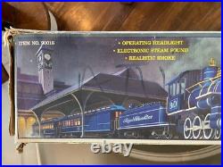 Bachmann Big Haulers Royal Blue G Scale Train Set Model Railroad 90016