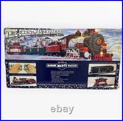 Bachmann Big Haulers White Christmas Express G Scale Train Set No. 90076 with Box
